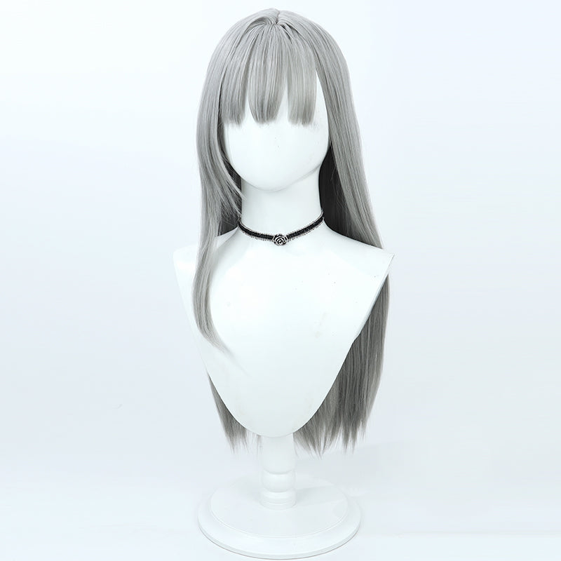 BoomCosplay Spiel Wuwa Cosplay Denia Pink Lila Blau 100cm Perücke