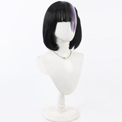 BoomCosplay Spiel HSR Cosplay Evanescia Perücke 40cm rosa Perücke
