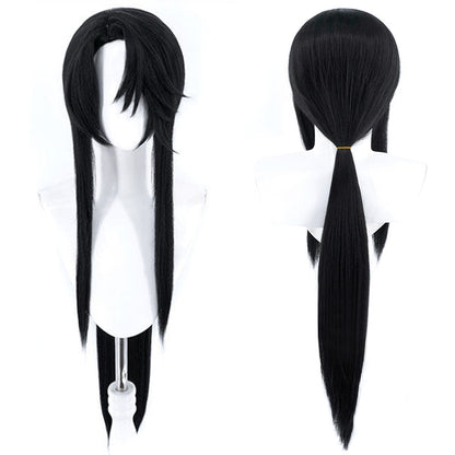 BoomCosplay Spiel Wuwa Cosplay Denia Pink Lila Blau 100cm Perücke