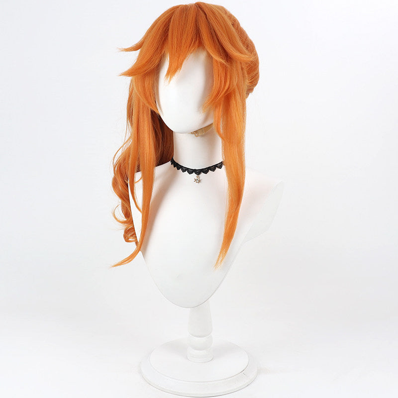 BoomCosplay Spiel Wuwa Cosplay Denia Pink Lila Blau 100cm Perücke