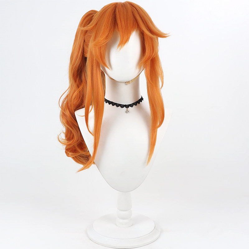 BoomCosplay Spiel Wuwa Cosplay Denia Pink Lila Blau 100cm Perücke