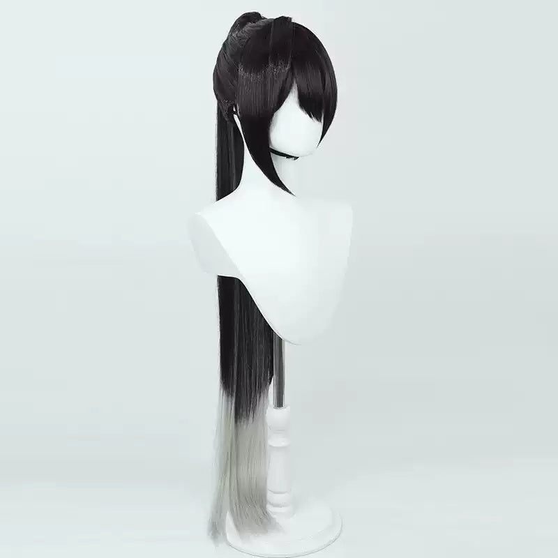 BoomCosplay Game Cosplay Swift Bunny Girl Deep Purple Gray 100cm Wig