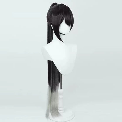 BoomCosplay Game Cosplay Swift Bunny Girl Deep Purple Gray 100cm Wig