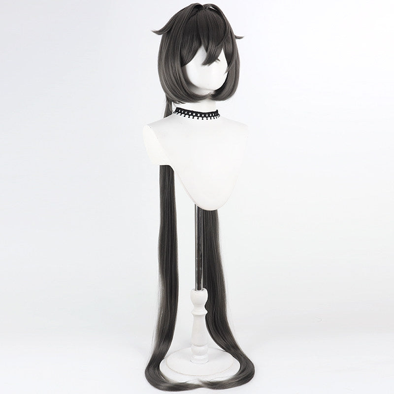 BoomCosplay Game Cosplay T.Rony Deep Gray 140cm Wig