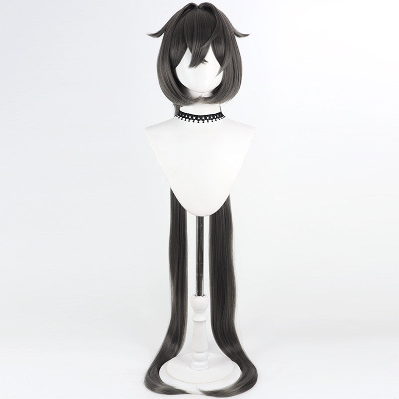 BoomCosplay Game Cosplay T.Rony Deep Gray 140cm Wig
