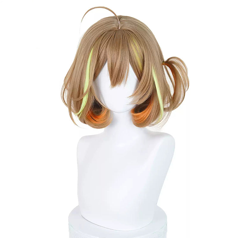BoomCosplay Spiel Wuwa Cosplay Denia Pink Lila Blau 100cm Perücke