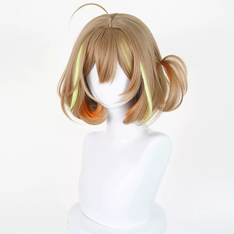 BoomCosplay Spiel Wuwa Cosplay Denia Pink Lila Blau 100cm Perücke