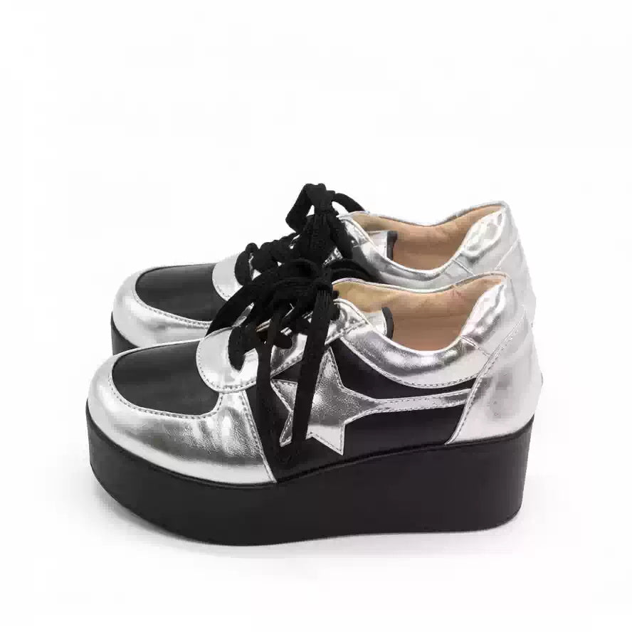 BoomCosplay Game HSR Cosplay Evanescia Schwarze Schuhe