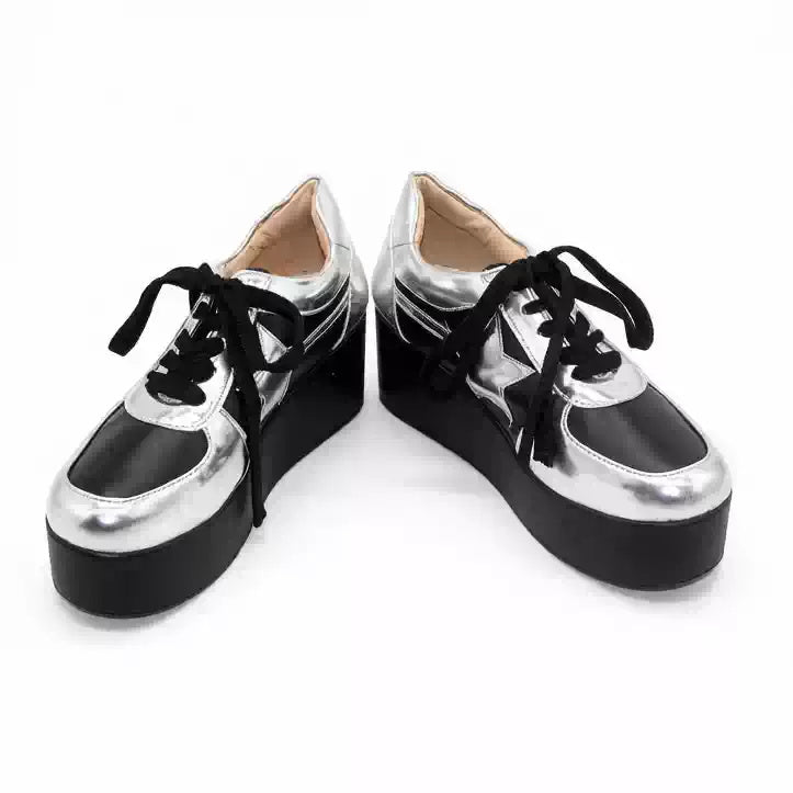 BoomCosplay Game HSR Cosplay Evanescia Schwarze Schuhe