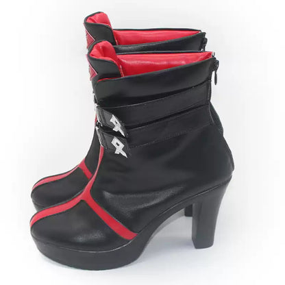 BoomCosplay Game HSR Cosplay Evanescia Schwarze Schuhe