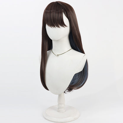 BoomCosplay Game Cosplay Silver Gun Member 80cm Wig