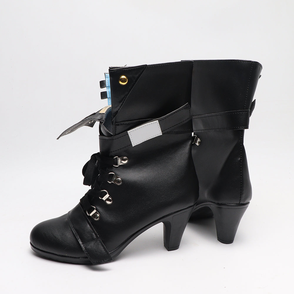 BoomCosplay Game Cosplay Silver Gun Member Shoes