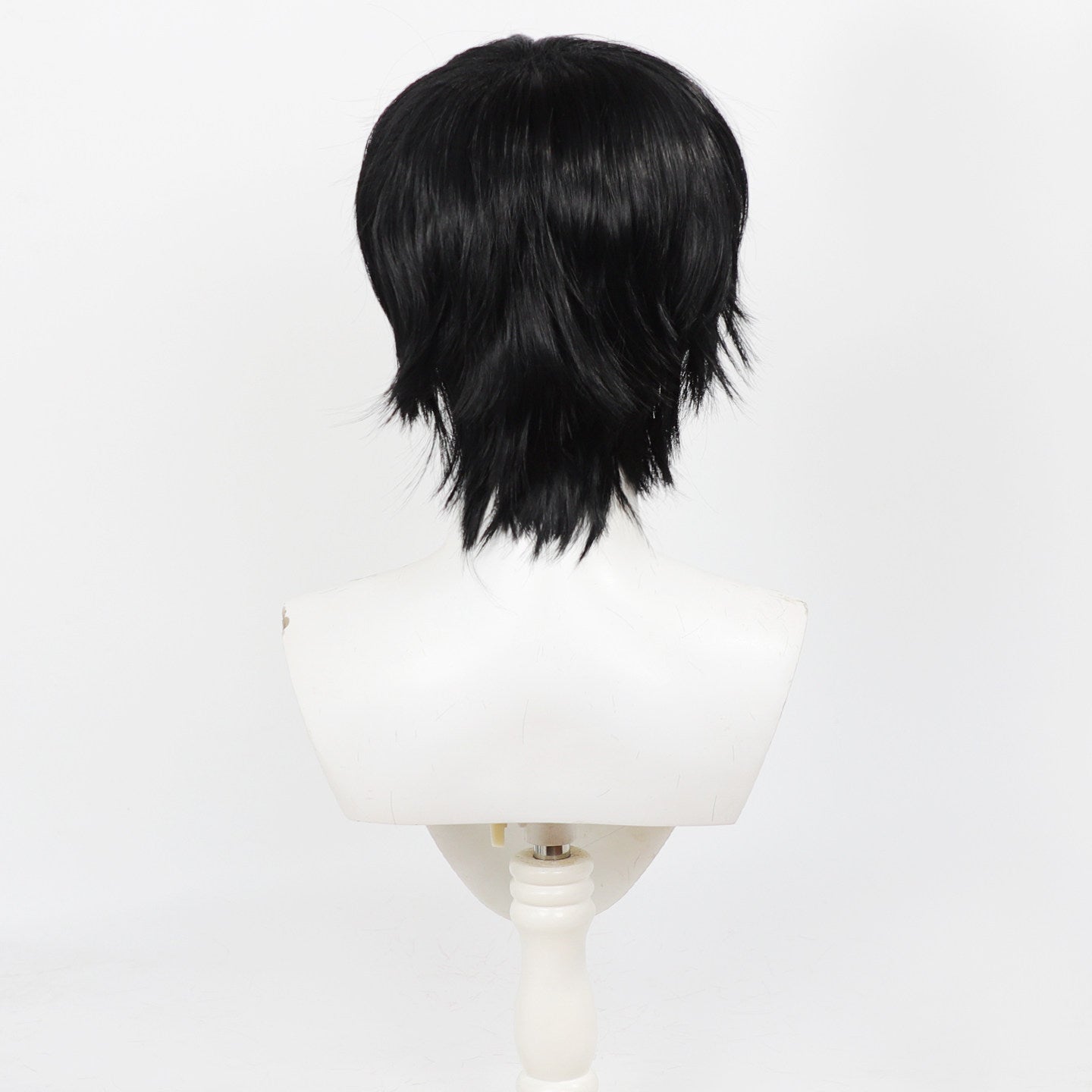 BoomCosplay Game Cosplay The Yellow Harpoon Black Golden 32cm Wig
