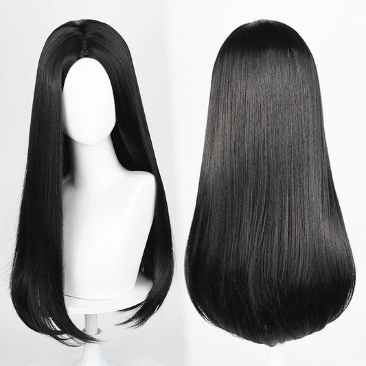 BoomCosplay Game Cosplay Wei Black 60cm Wig
