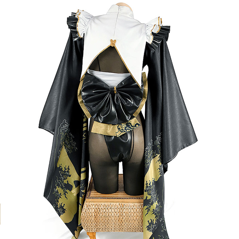 BoomCosplay Game Cosplay White Rabbit Costume
