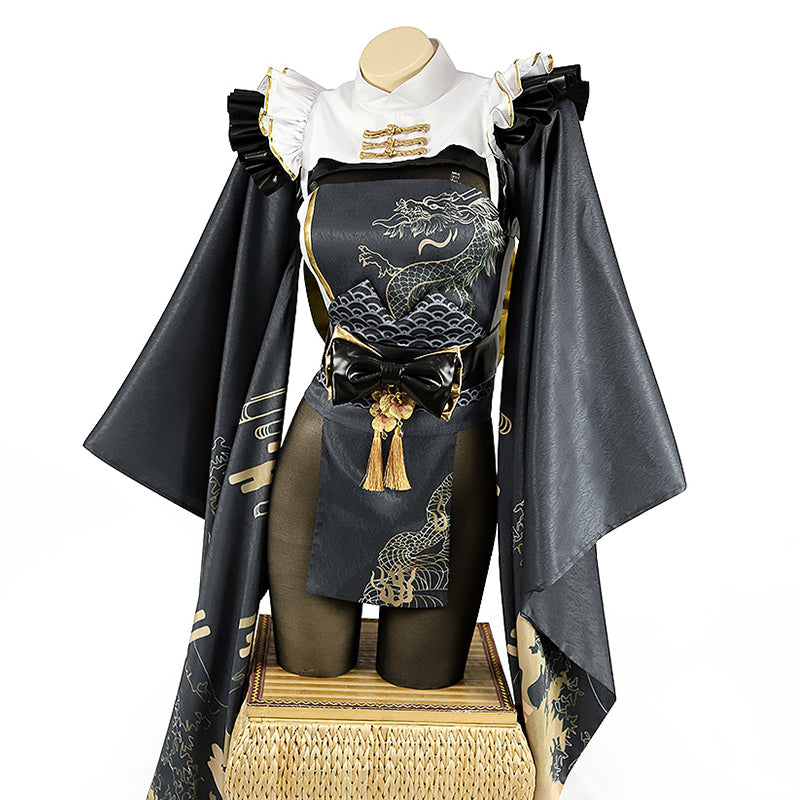 BoomCosplay Game Cosplay White Rabbit Costume