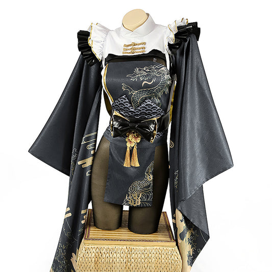 BoomCosplay Game Cosplay White Rabbit Costume
