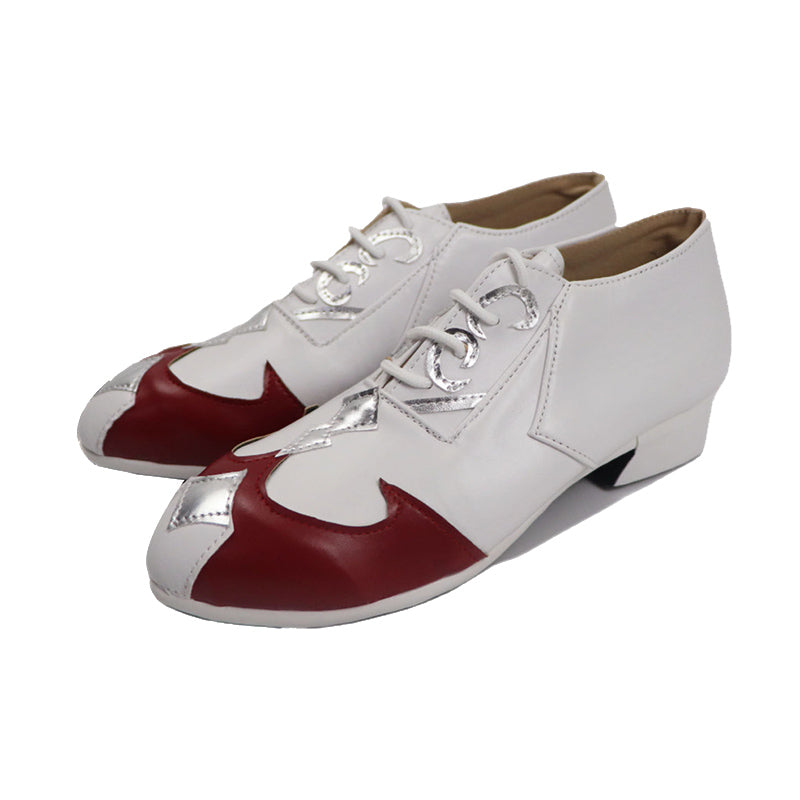 BoomCosplay Game Deepspace Cosplay Sylus Silver Winged Demon Shoes