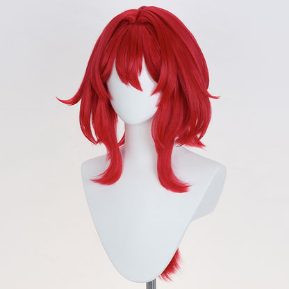 BoomCosplay Spiel Wuwa Cosplay Denia Pink Lila Blau 100cm Perücke