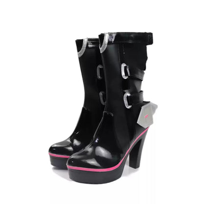 BoomCosplay Game HSR Cosplay Evanescia Schwarze Schuhe