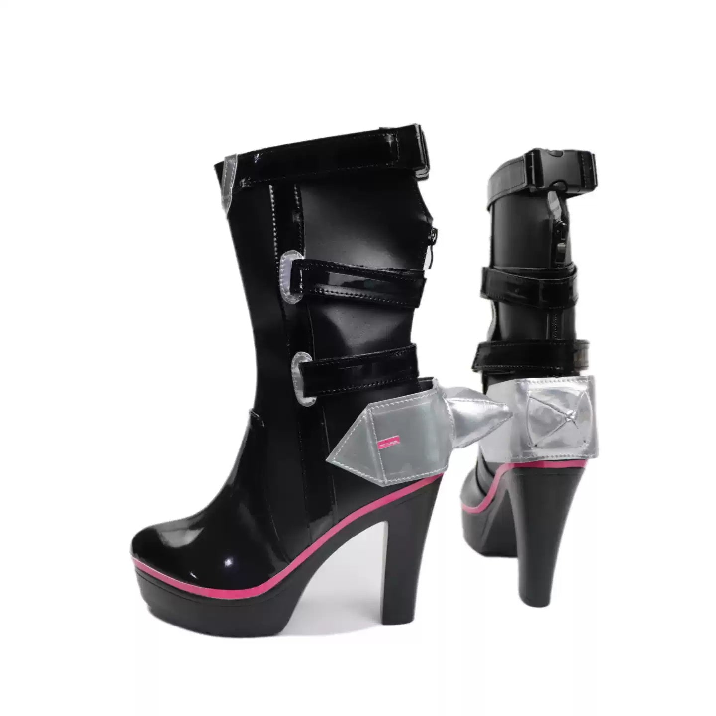 BoomCosplay Game HSR Cosplay Evanescia Schwarze Schuhe
