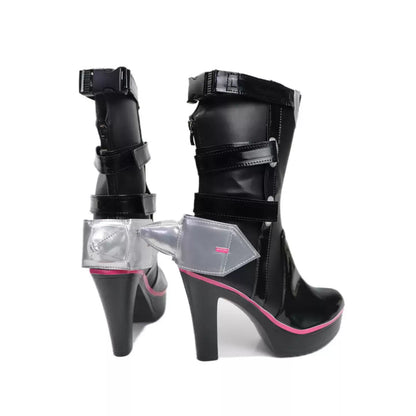 BoomCosplay Game HSR Cosplay Evanescia Schwarze Schuhe