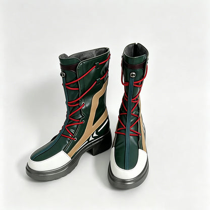 BoomCosplay Game HSR Cosplay Evanescia Schwarze Schuhe