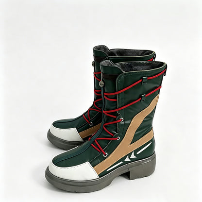 BoomCosplay Game HSR Cosplay Evanescia Schwarze Schuhe