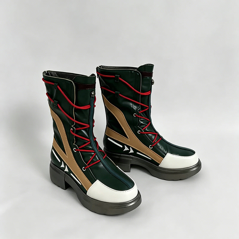 BoomCosplay Game HSR Cosplay Evanescia Schwarze Schuhe