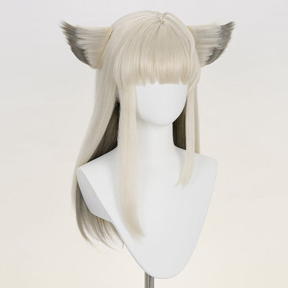 BoomCosplay Spiel Wuwa Cosplay Denia Pink Lila Blau 100cm Perücke