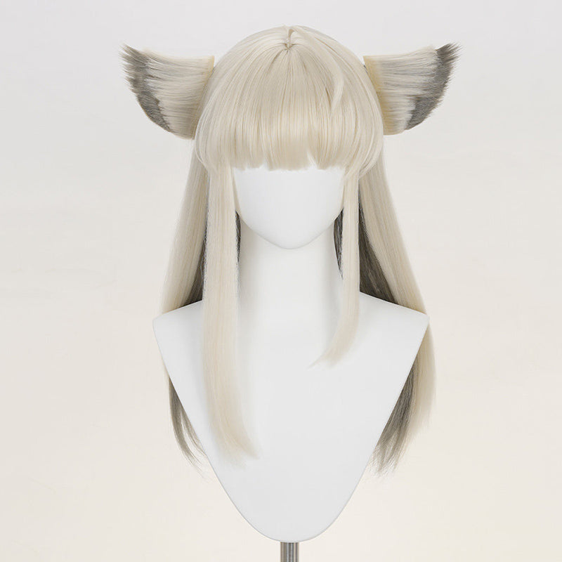 BoomCosplay Spiel Wuwa Cosplay Denia Pink Lila Blau 100cm Perücke