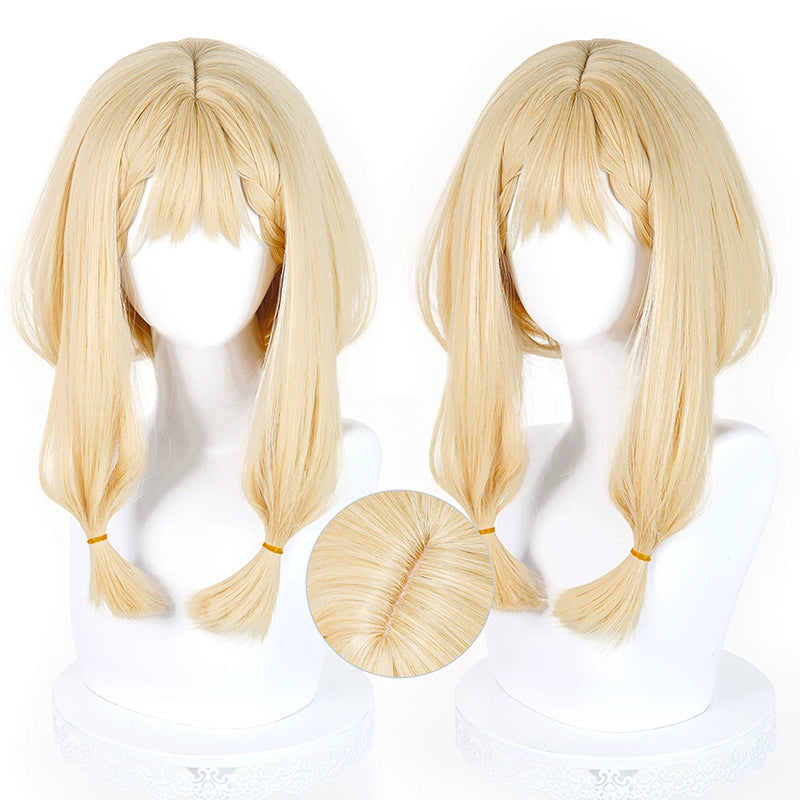 BoomCosplay Game Endfield Cosplay Rossi Golden 48cm Wig