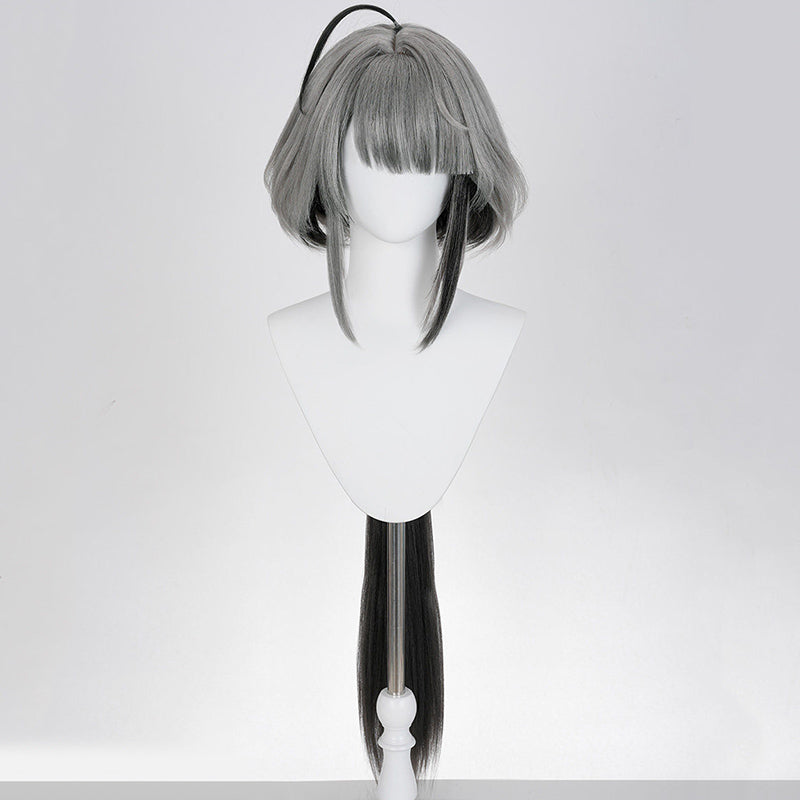 BoomCosplay Game Endfield Cosplay Tangtang 95cm Custom Gray 95cm Wig