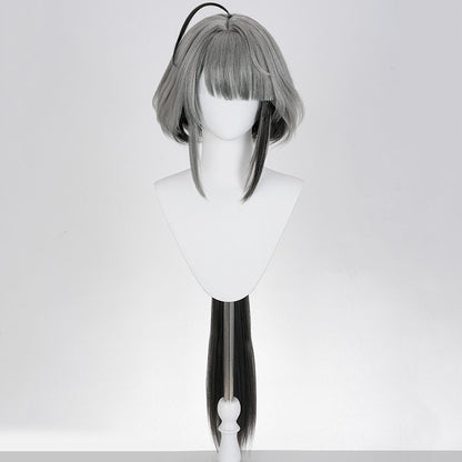 BoomCosplay Game Endfield Cosplay Tangtang 95cm Custom Gray 95cm Wig