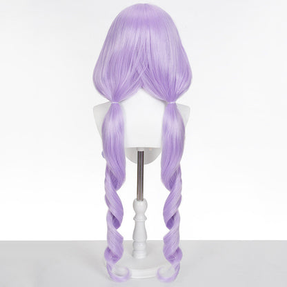 BoomCosplay Game Endfield Cosplay Typhoeus Custom Color Gray Purple 100cm Wig