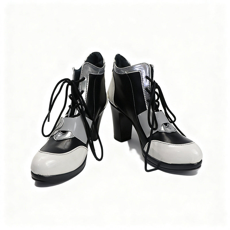 BoomCosplay Game HSR Cosplay Evanescia Schwarze Schuhe