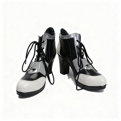 BoomCosplay Game HSR Cosplay Evanescia Schwarze Schuhe
