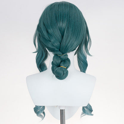 BoomCosplay Game Endfield Cosplay Xaihi Teal-gray Gradient 60cm Wig