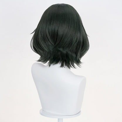 BoomCosplay Game Endfield Female Endministrator Dark Green 35cm Wig
