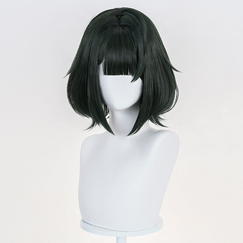 BoomCosplay Game Endfield Female Endministrator Dark Green 35cm Wig