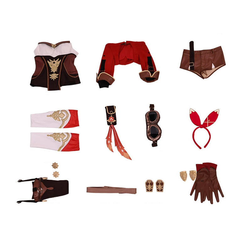 BoomCosplay Game Genshin Cosplay Amber Costume