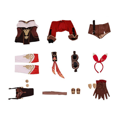 BoomCosplay Game Genshin Cosplay Amber Costume