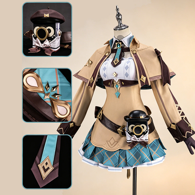 BoomCosplay Game Genshin Cosplay Charlotte Hurlock Variations Costume
