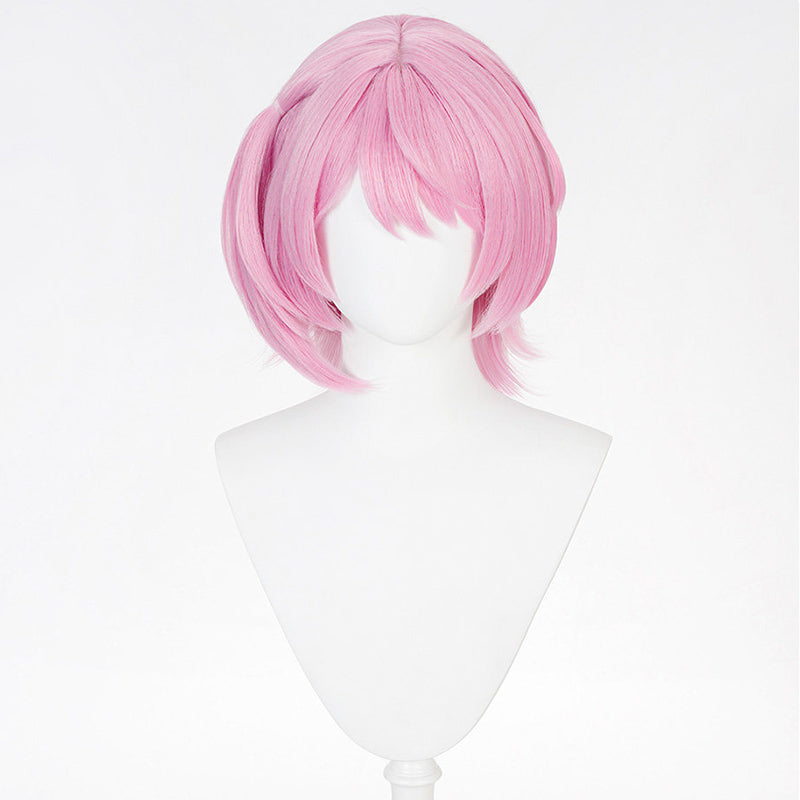 BoomCosplay Game Genshin Cosplay Charlotte Hurlock Variations Pink 37cm Wig
