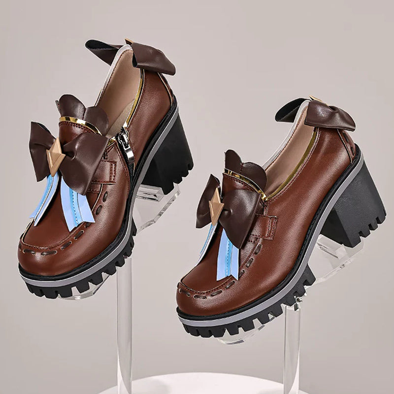 BoomCosplay Game Genshin Cosplay Charlotte Hurlock Variations Shoes