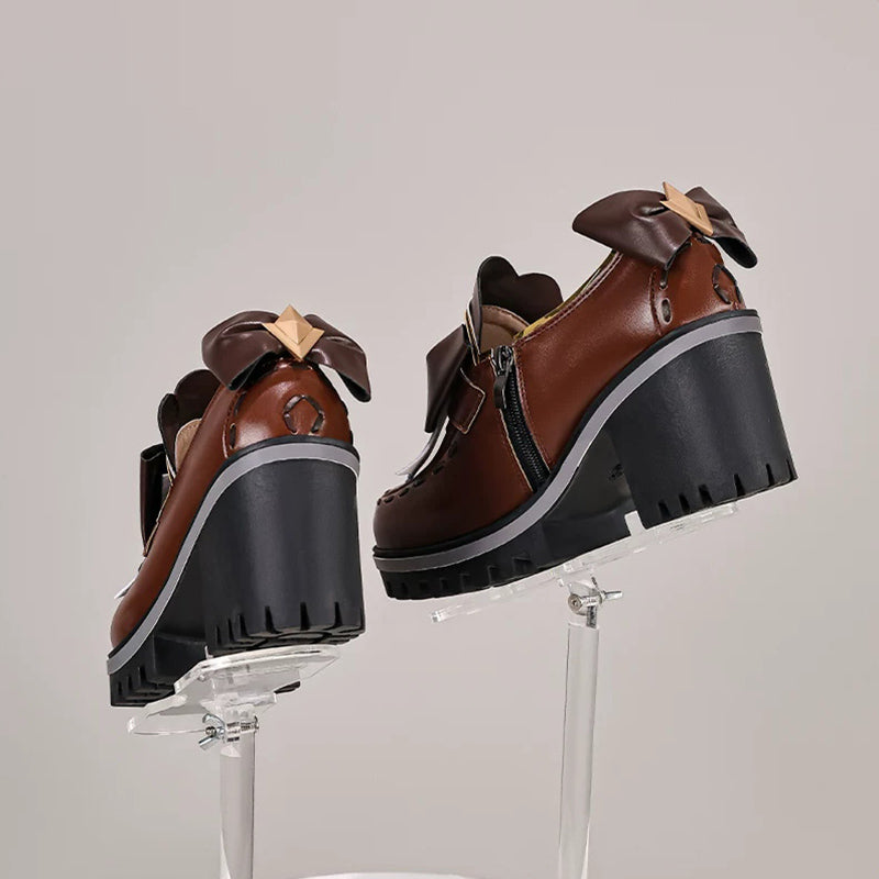 BoomCosplay Game Genshin Cosplay Charlotte Hurlock Variations Shoes