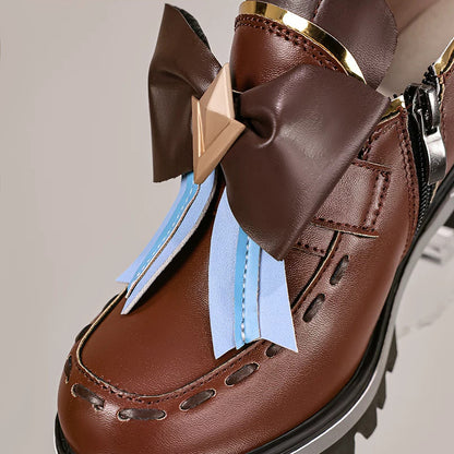 BoomCosplay Game Genshin Cosplay Charlotte Hurlock Variations Shoes