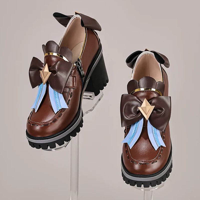 BoomCosplay Game Genshin Cosplay Charlotte Hurlock Variations Shoes