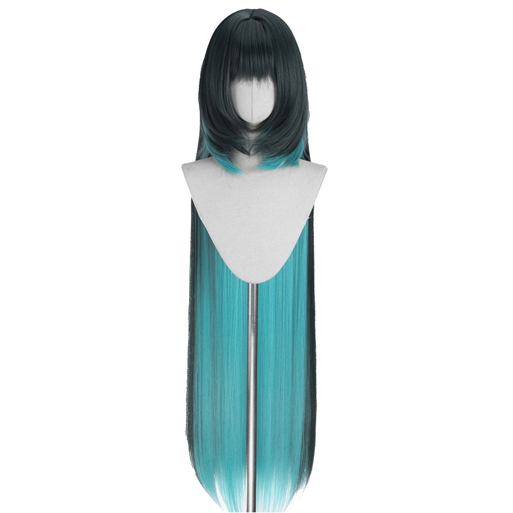 BoomCosplay Game Genshin Cosplay Danica Custom Color Gradient 115cm Wig