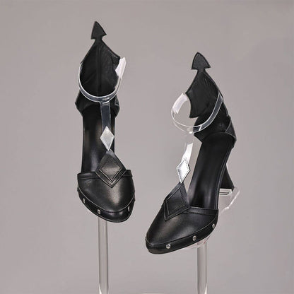 BoomCosplay Game HSR Cosplay Evanescia Schwarze Schuhe